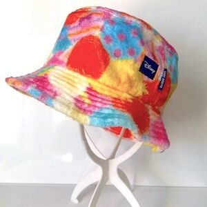 NWT Pixar Fuzz Ball Spirit Jersey Bucket Hat